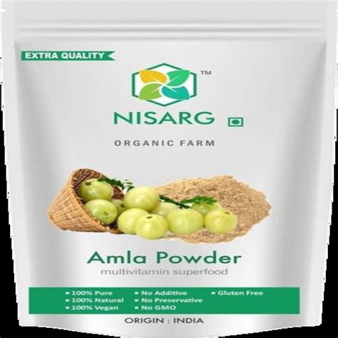 Organic Herbal Dry Amla Powder 100 Grams Pack For Hair At Best Price In