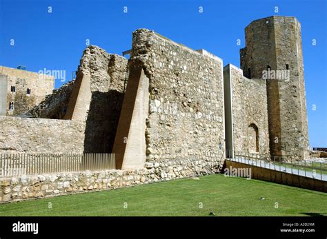 View Of Magnificent Roman Ruins Of Tarragona Catalonia Catalunya