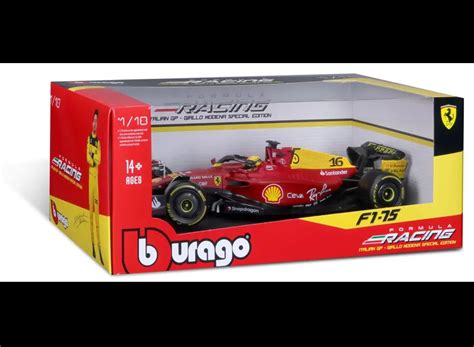 Ferrari Burago Charles Leclerc F Italian Gp The Racing