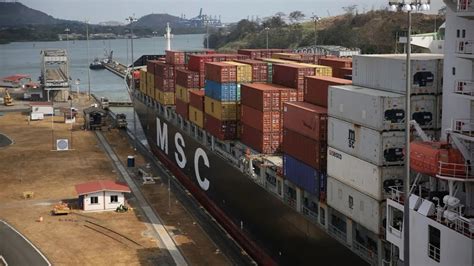 MSC Boxship Sets New Record For Panama Canal Cargo Capacity India