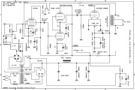 B Preamplifier Schematics