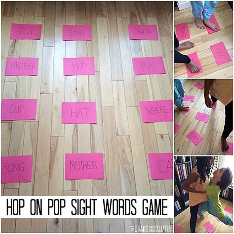 Hop On Pop Sight Words Game