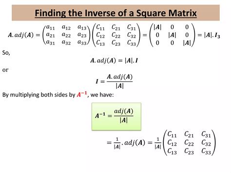 Matrix Algebra Ppt