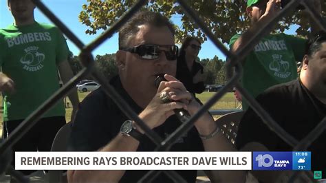 Rays Baseball Fans Mourn Death Of Longtime Broadcaster Dave Wills