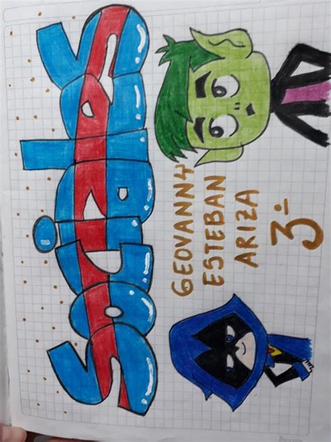 Cuaderno De Sociales Caratulas Escolares Cuadernos Jovenes Titanes