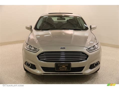 2015 Tectonic Silver Metallic Ford Fusion Titanium 133445295 Photo 2 Car