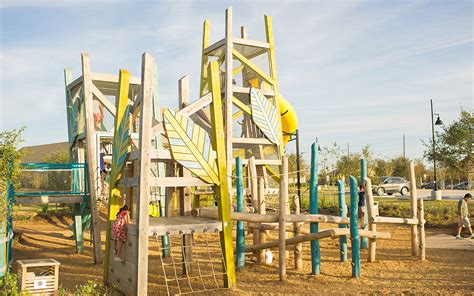 Leaf Themed Tower Playground | Earthscape Play