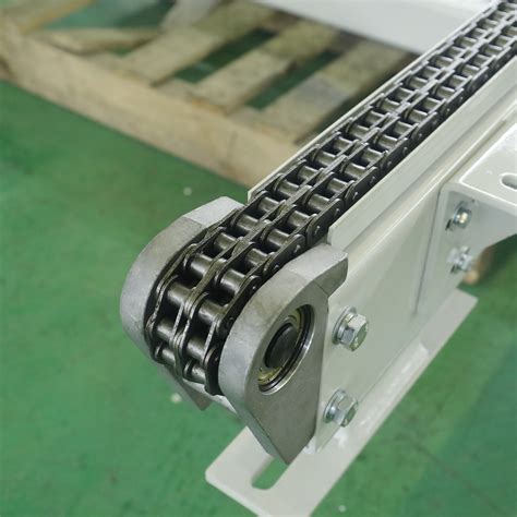 Flexible Conveyor System Slat Chain Conveyor Flat Top Chain Conveyor