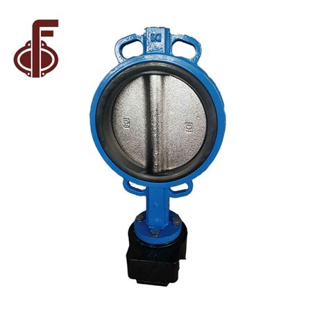 China Worm Gear Operated Wafer Type Butterfly Valves Manufacturer And Factory Zhongfa