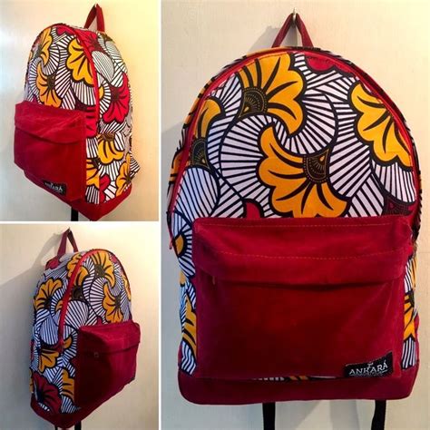 African Fabric Backpack African Fabric Diy Bags Purses Girly Bags