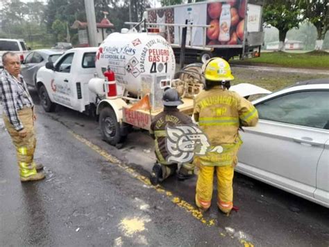 Carambola Se Registra Accidente En La Carretera Fort N Huatusco