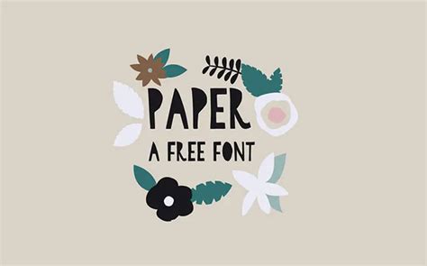 10 Useful Paper Cut-Out Fonts