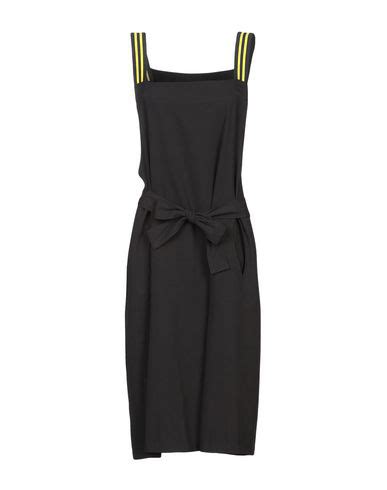 Marc Ellis Knee Length Dress In Black Modesens