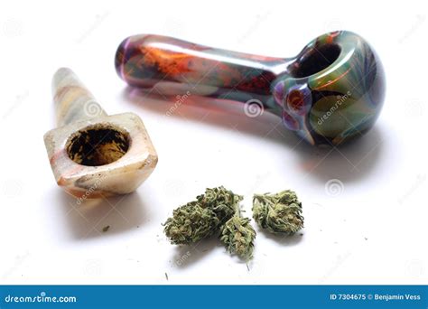 Pipes And Marijuana Royalty Free Stock Photo - Image: 7304675