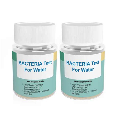 Professional Water Bacteria Test Coliform Bacteria Water Test Kit For E