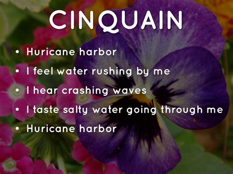 Cinquain Poem About Flowers
