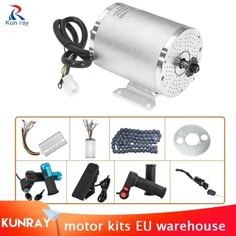 Kunray Motor Sin Escobillas Para Bicicleta El Ctrica Kit De Conversi N