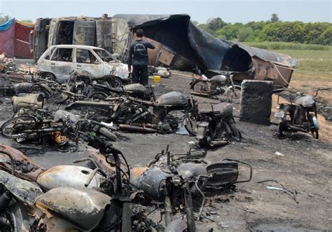 Pakistan oil tanker crash, explosion kills at least 148 - World News - 13 WTHR Indianapolis