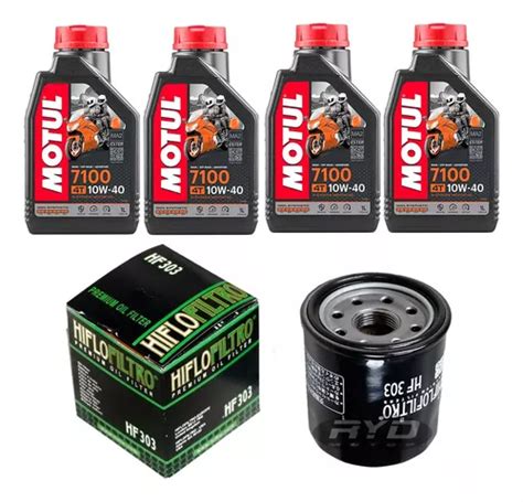 Kit Service Kawasaki Z Filtro Aceite Motul Ryd