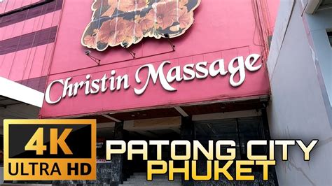 Never Seen Before Massage Area At Patong City Phuket Thailand Youtube