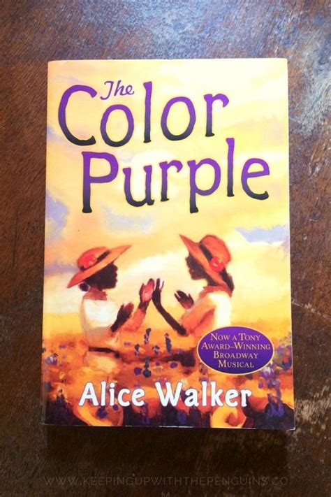 Alice Walker The Color Purple Book Cover