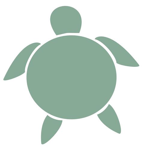 Turtle outline clip art