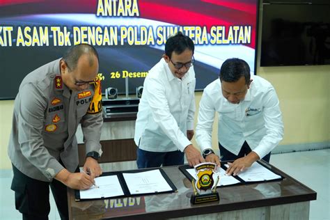 Ptba Gandeng Polda Sumsel Untuk Pengamanan Objek Vital Nasional Info Kito