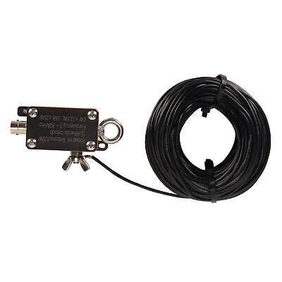 Portable HF End Fed Antenna 130MHZ FE8 CW SSB 1 49 Balun Short Wave