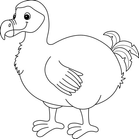 Dodo Bird Coloring Page