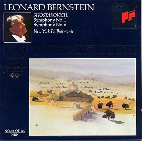 Shostakovich Leonard Bernstein New York Philharmonic Symphony No 1