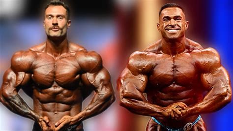 Chris Bumstead Vs Derek Lunsford Youtube