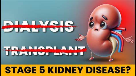 How Ckd Patients Can Beat Stage 5 Kidney Disease Youtube