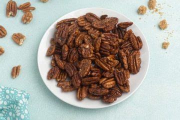 Air Fryer Spiced Pecans | Air Frying Foodie