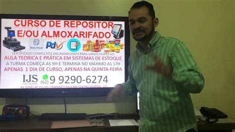 Curso De Auxiliar De Estoque Ijs Cursos E Treinamentos Youtube