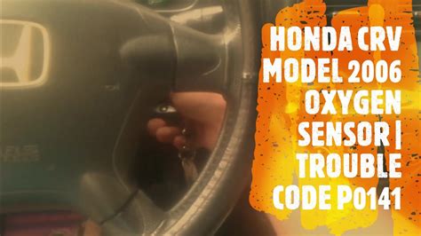 P0141 Code Honda Crv