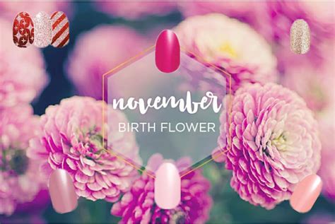 The chrysanthemum is the November... - Synsational Designs