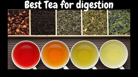 6 Best Teas For Digestion Youtube