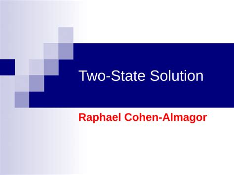 Pdf Two State Solution