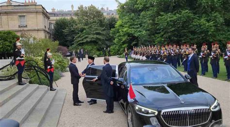 Temui Presiden Macron Prabowo Subianto Akan Jaga Hubungan Indonesia