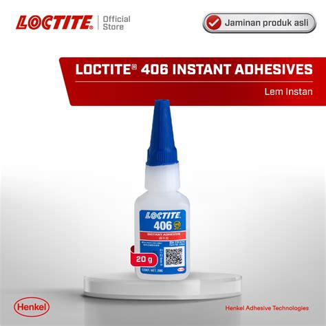 Jual Loctite Instant Adhesive Lem Instan Lem Super Oring Gram