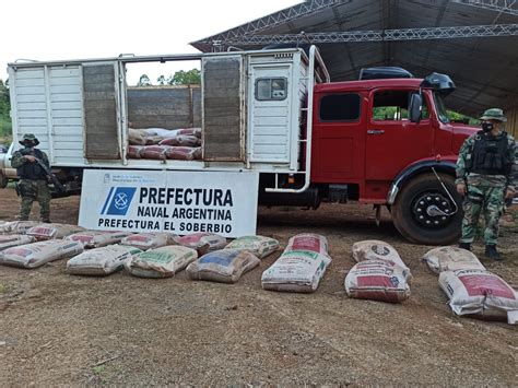 Prefectura Secuestr M S De Toneladas De Soja En Misiones Argentina