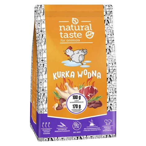 Karma Suszona Dla Psa Natural Taste Kurka Wodna Kg Sklep Lugers Pl