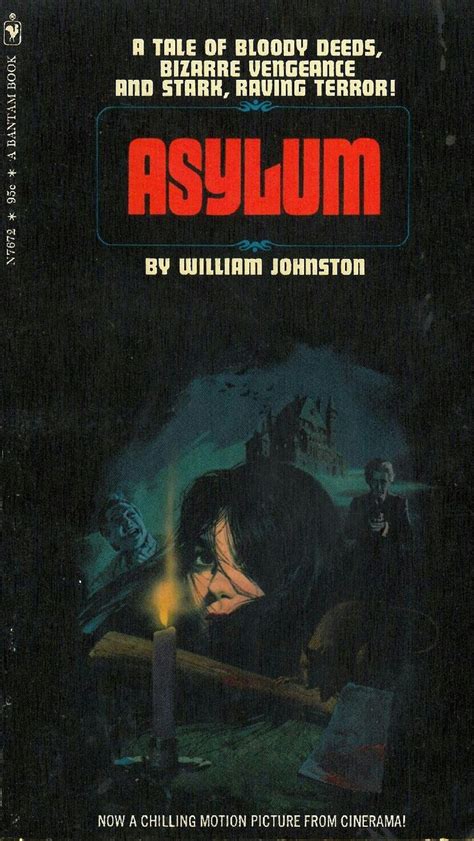 An Old Book With The Title Asylum Written In Red And Black On It