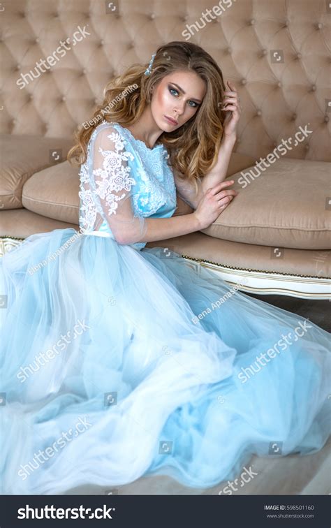 Portrait Beautiful Sensual Sexy Blonde Girl Stock Photo Shutterstock