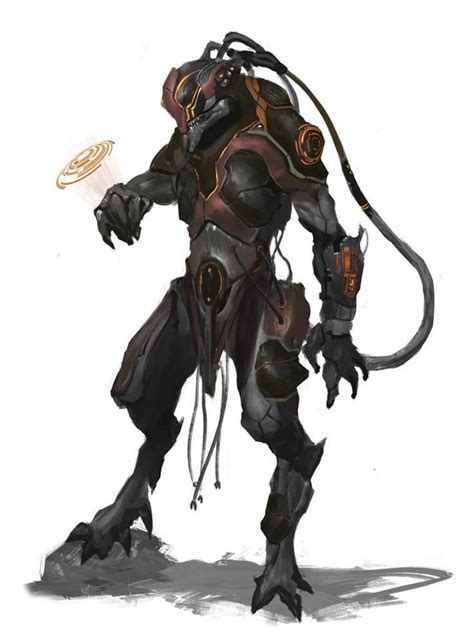 Alien Concept Art Sci Fi Rpg Alien Concept