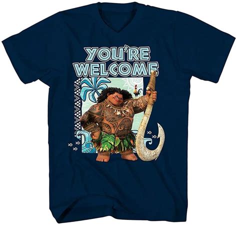 Moana Maui Youre Welcome Mans T Shirt Tee Mens Tshirts Maui Youre