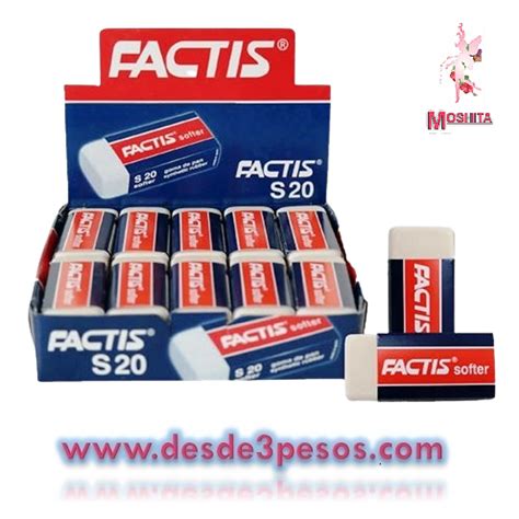 Gomas De Migajon FACTIS 5 5 X 2 5 Cms PRODUCTOS NUEVOS SEMANALES