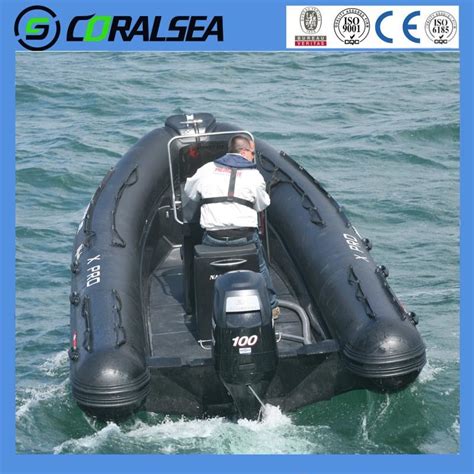 FRP Rib Fiberglass Inflatable Boat PVC Hypalon Rubber Fishing Sport