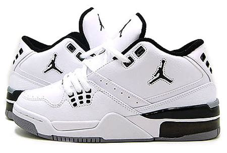 Air Jordan Flight 23 - White / Black - Metallic Silver- SneakerFiles