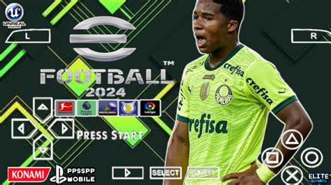 Efootball Pes Ppsspp Brasileiro E Europeus Faces Realistas Ligas